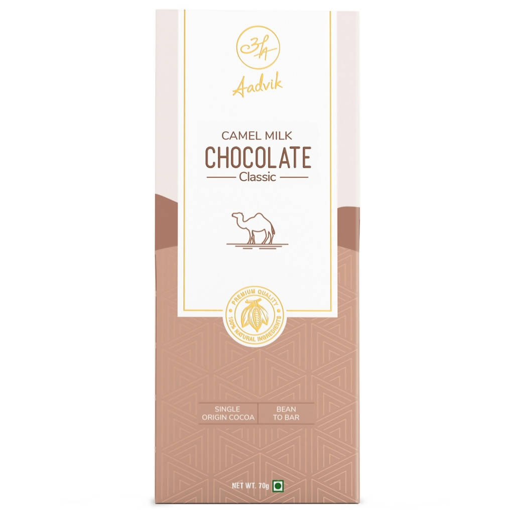 Aadvik Camel Milk Chocolate Classic - 70 gms