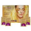 Lotus Herbals Radiant Gold Cellular Glow Salon Grade Single Facial Kit