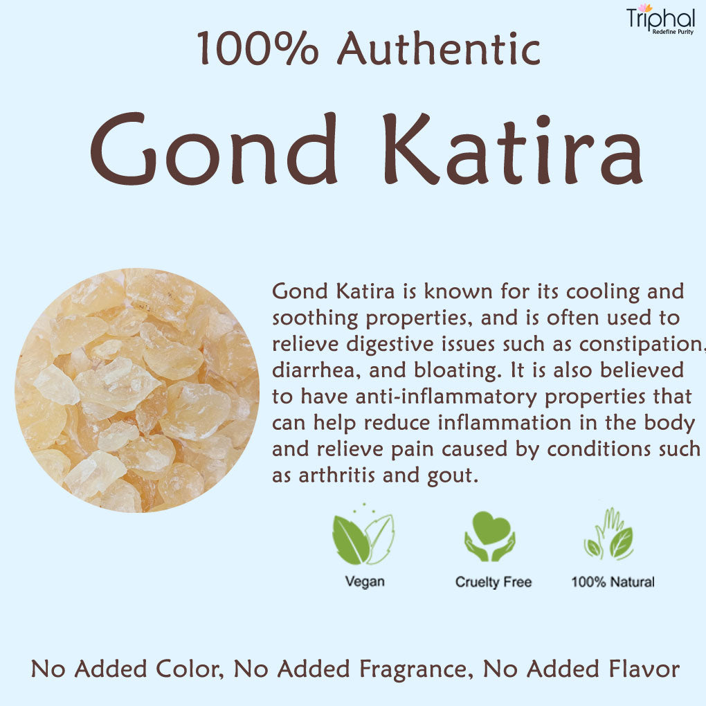Triphal Gond Katira - Tragacanth Gum