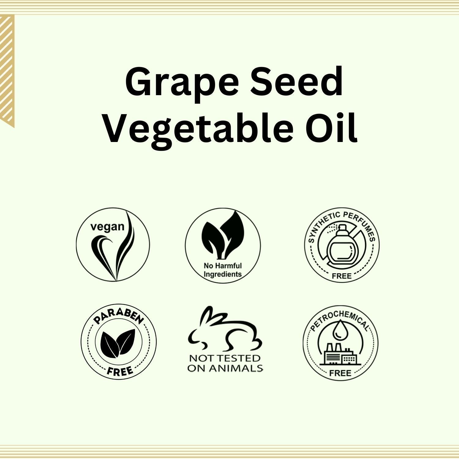 Aroma Treasures Grape Seed Vegetable Oil - 50 ml