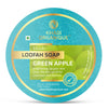 Khadiorganique Green Apple Loofah Soap - 125 gms