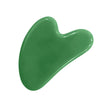 Buddha Natural Green Jade Gua Sha - 100% Original Pure Stone - Stress Relief and Anti-Aging Scraping Facial Massager