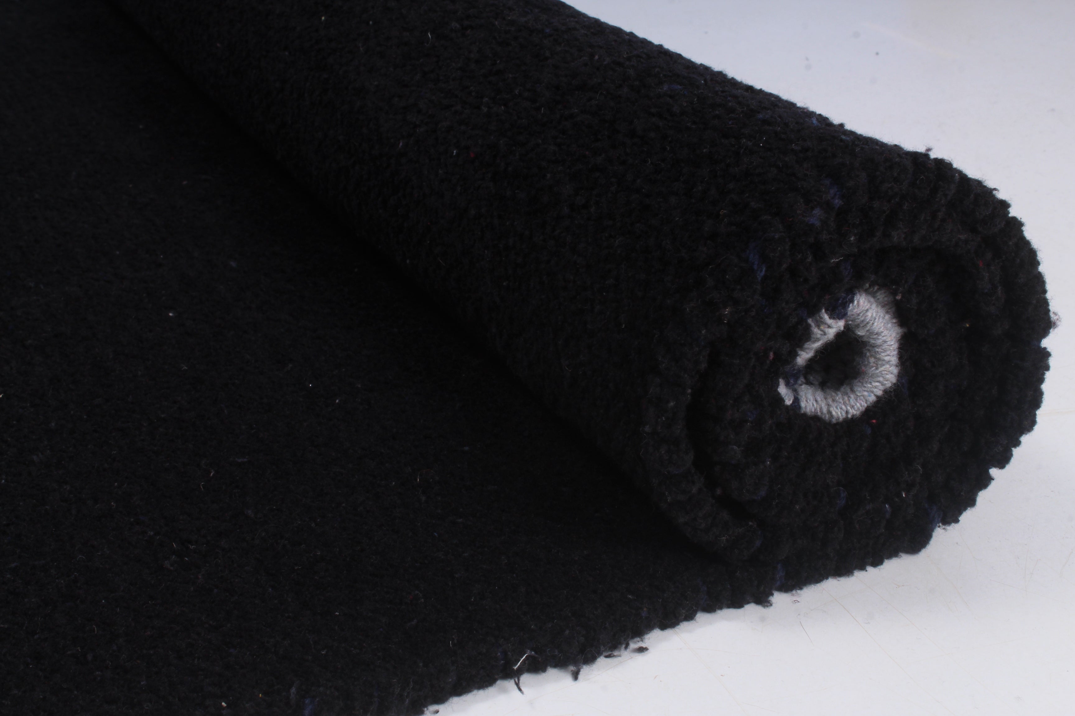 Shramdaan Black Yoga Mate with White Border