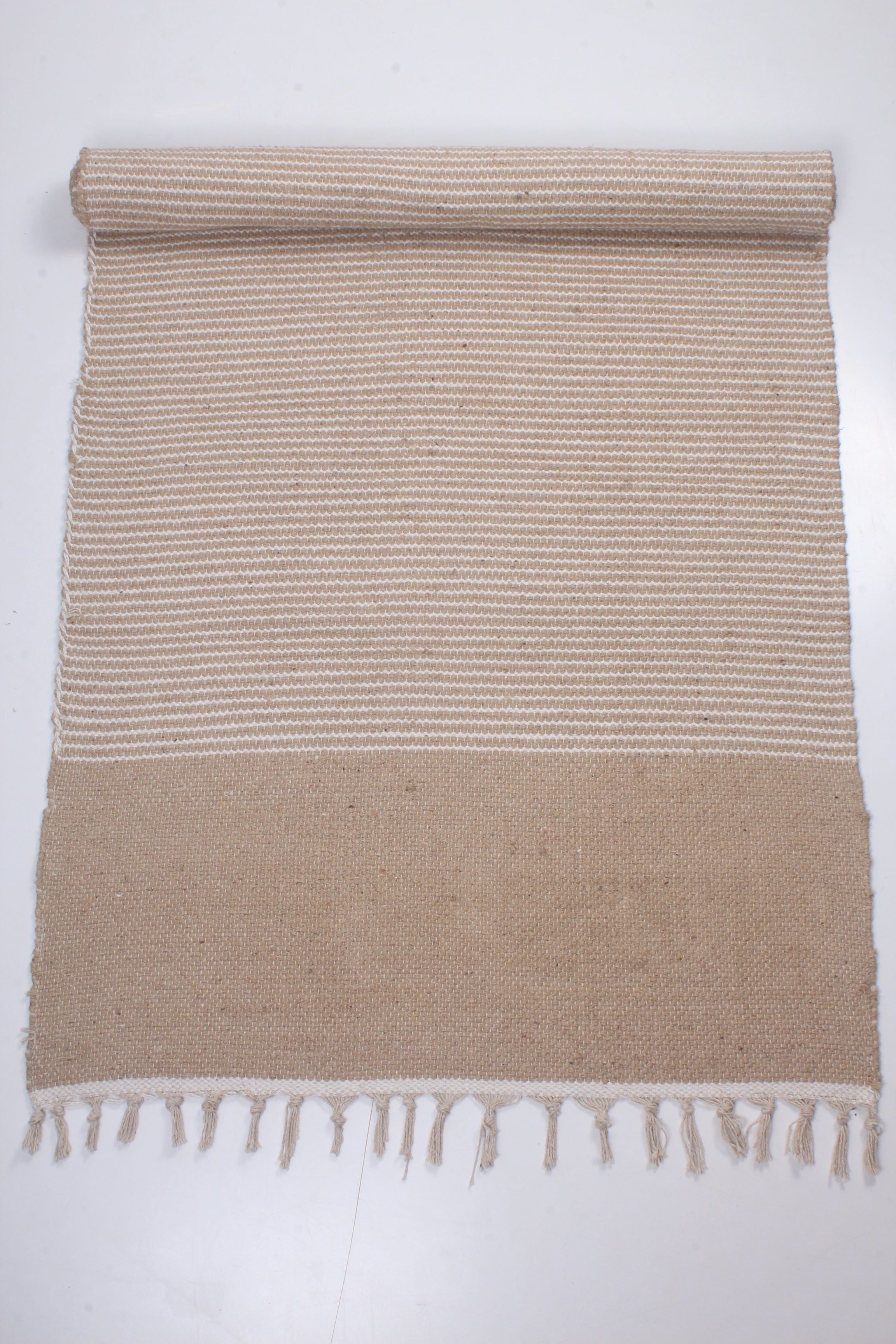 Shramdaan Chiku Yoga Mate with White Stripes