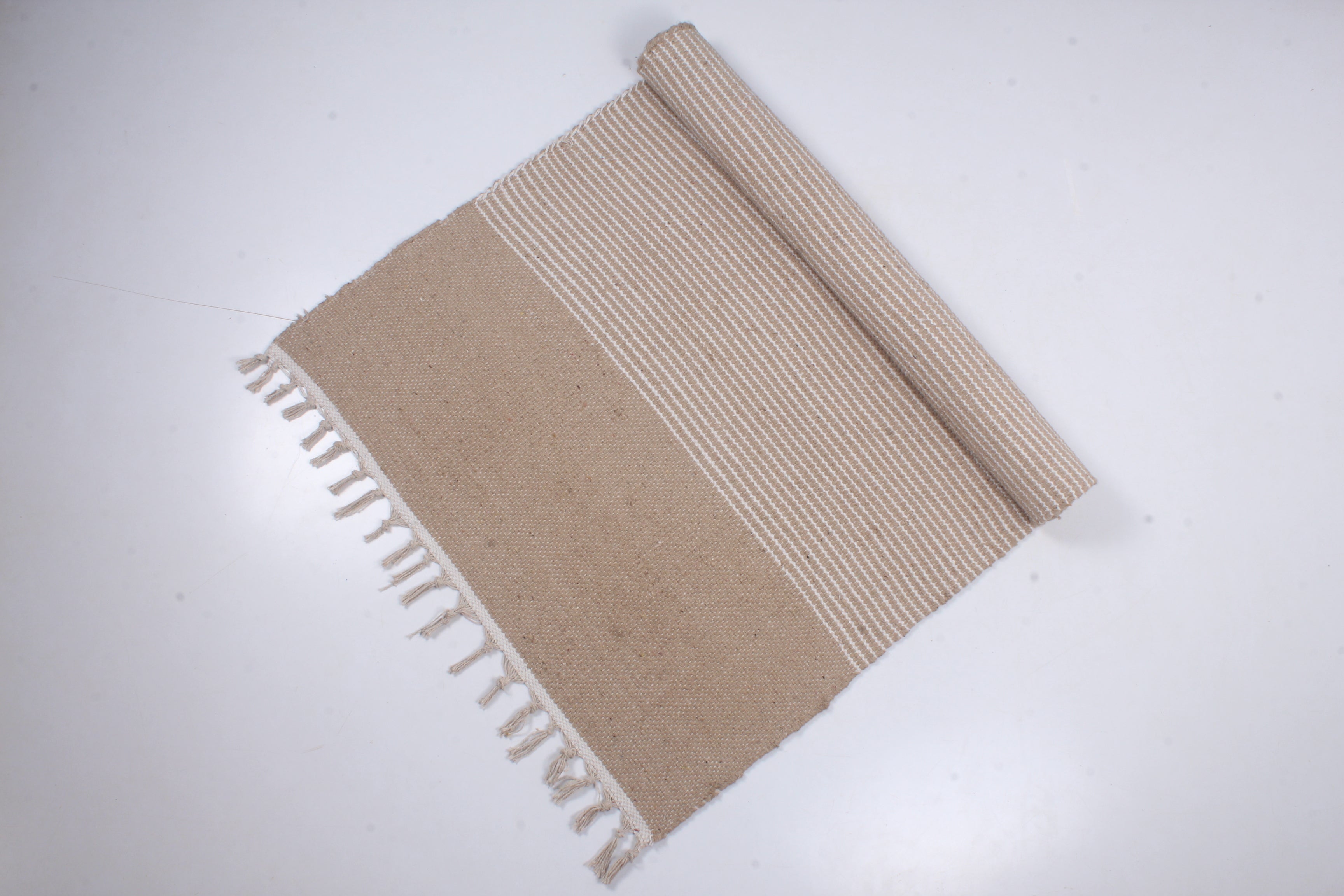 Shramdaan Chiku Yoga Mate with White Stripes