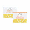 Globus Naturals Lemon Lightening, Brightening Soap Enriched with Neem and Tulsi Extract 100gm (Pack of 2)