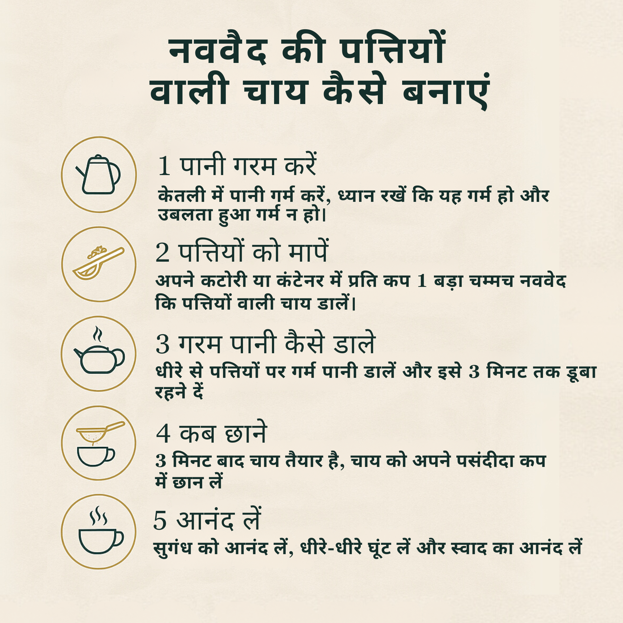 Navvayd Ashwagandha Tea - 100 gms