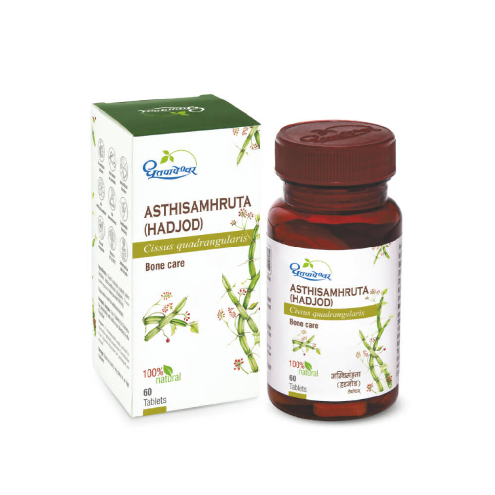 dhootapapeshwar asthisamhruta (hadjod) tablets - 60 tabs