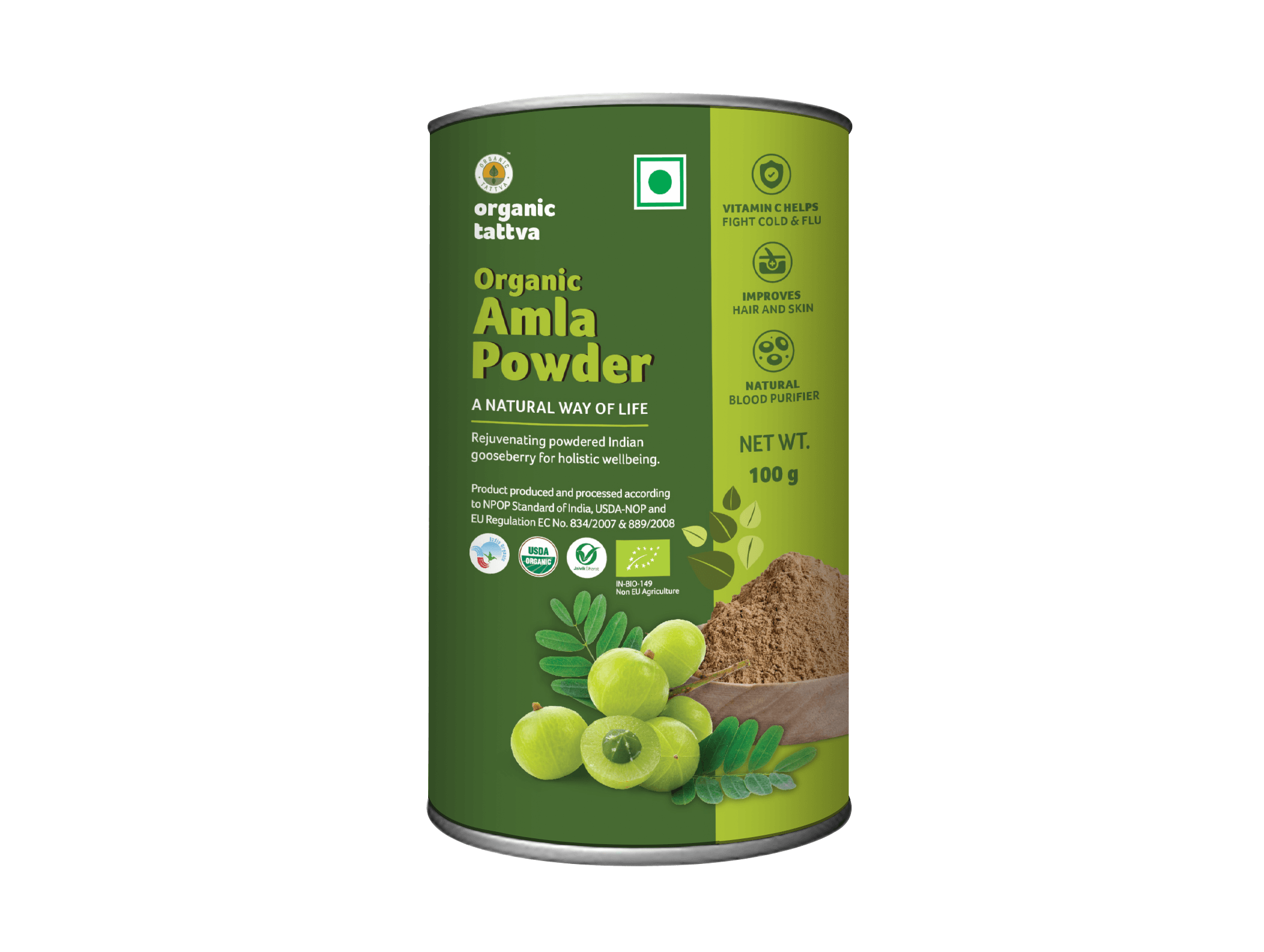 organic tattva amla powder