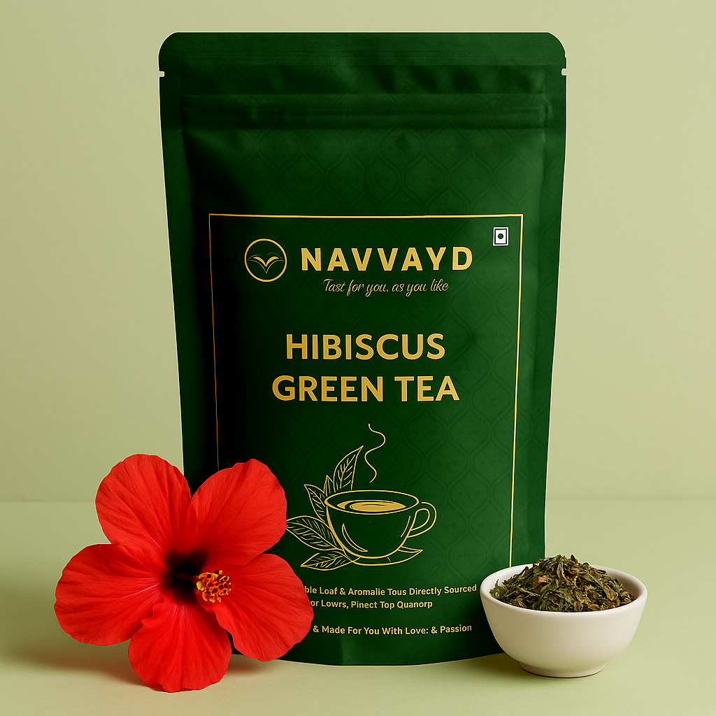 Navvayd Hibiscus Green Tea - 100 gms