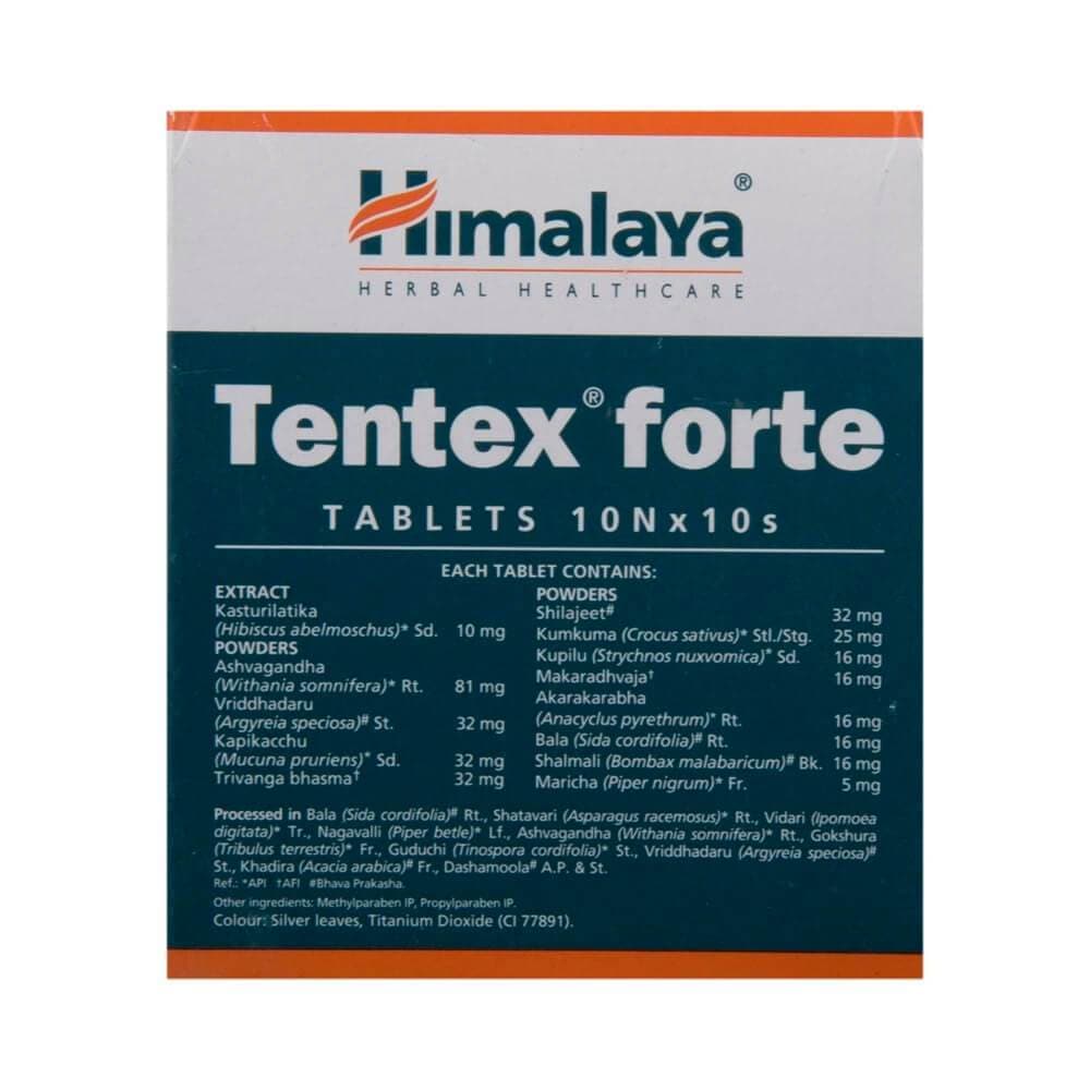 Himalaya Tentex Forte Tablets - 100 tablets