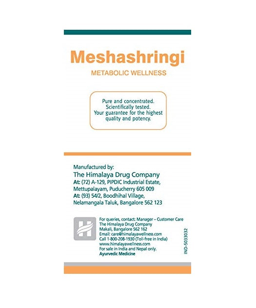 Himalaya Pure Herbs Meshashringi Metabolic Wellness
