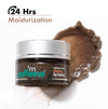 mCaffeine Choco Lip Balm with Cocoa Butter - Heals Dry Chapped Lips | 24H Deep Moisturization - 12g