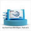 Dr.rasheI ce Fresh Face Wet Wipes - Pack of 2
