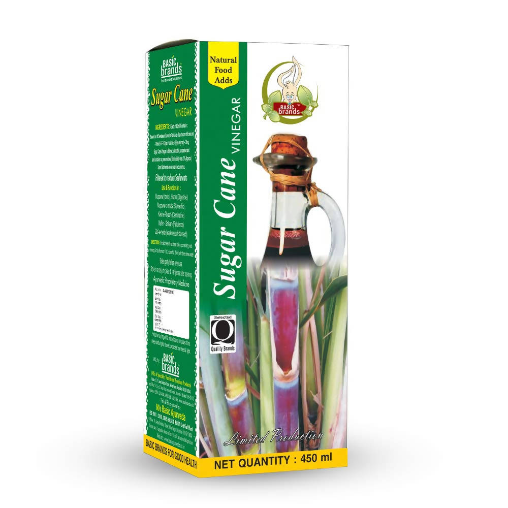 Basic Ayurveda Sugar Cane Vinegar - 450 ml