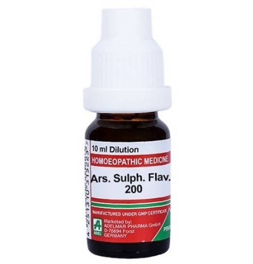 ADEL Homeopathy Ars Sulph Flav Dilution - 10 ml