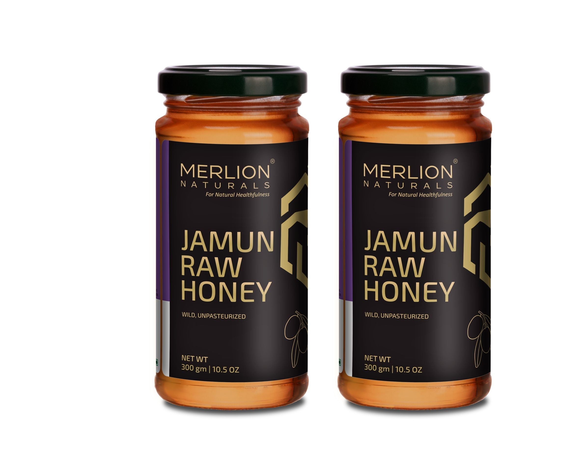 Merlion Naturals Jamun Raw Honey - 300 gms