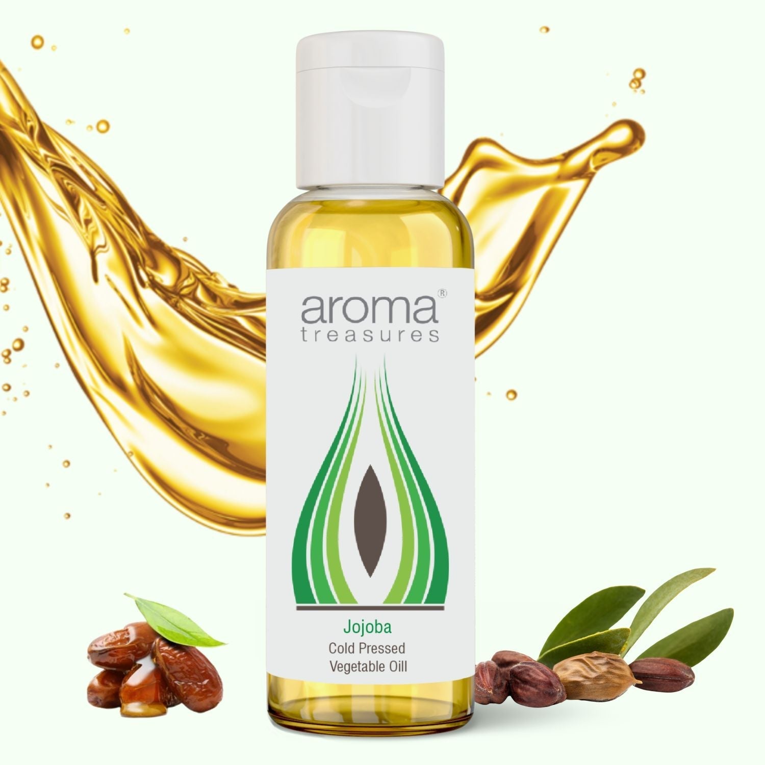 Aroma Treasures Jojoba Vegetable Oil  - 50 ml