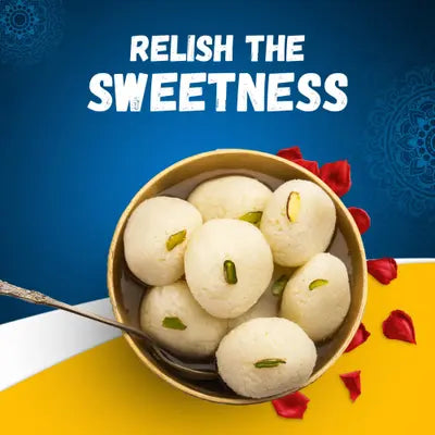 Bikanervala Bikano Rasogolla - 1000 gms