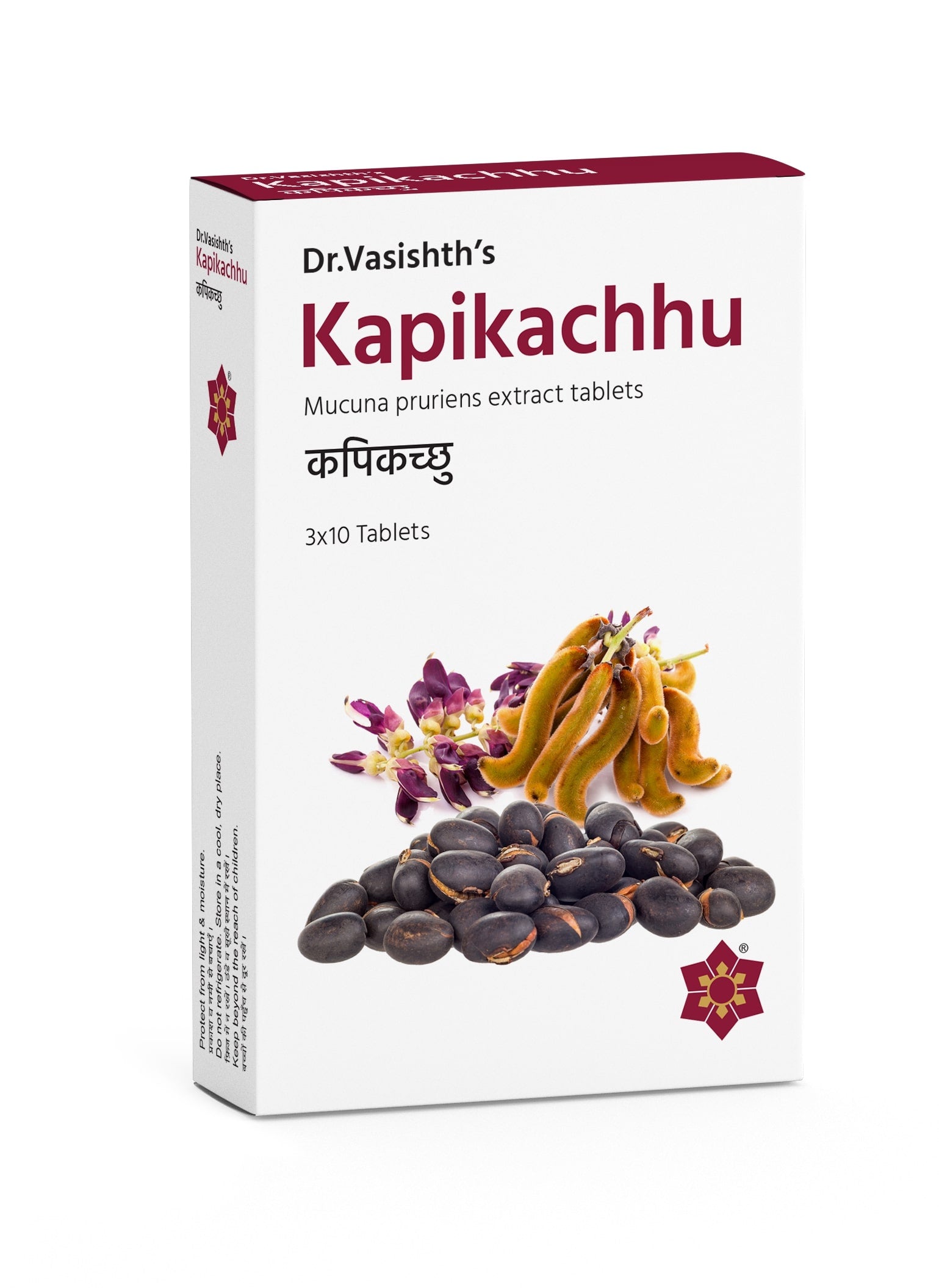 Dr. Vasishth's Kapikachhu - 30 tabs - Swadesi