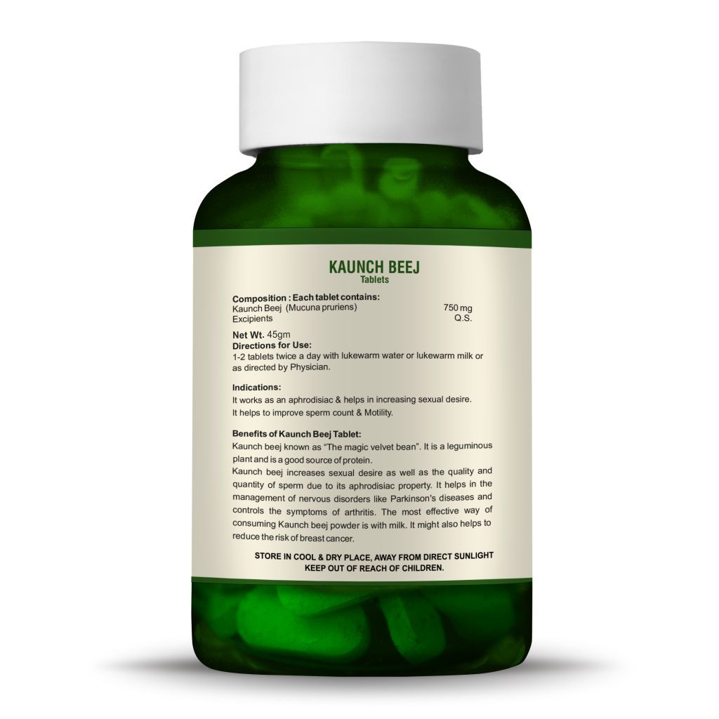 Bio Resurge Kaunch Beej Tablets - 60