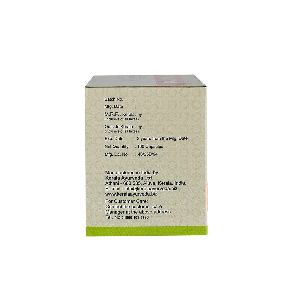 Kerala Ayurveda Laxinol-H Capsule - 100 tabs