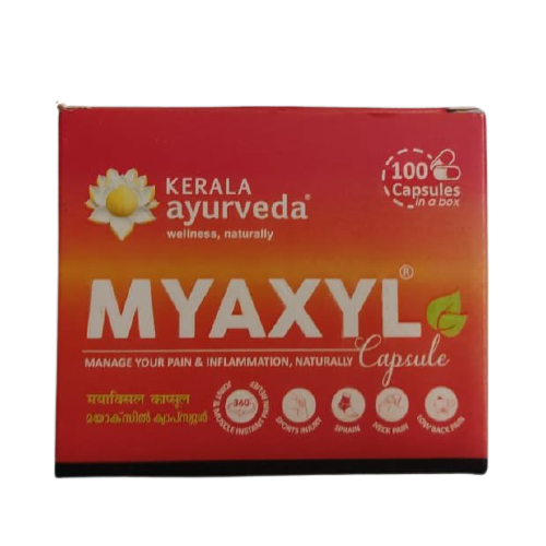 Kerala Ayurveda Myaxyl Capsules - 100 tabs
