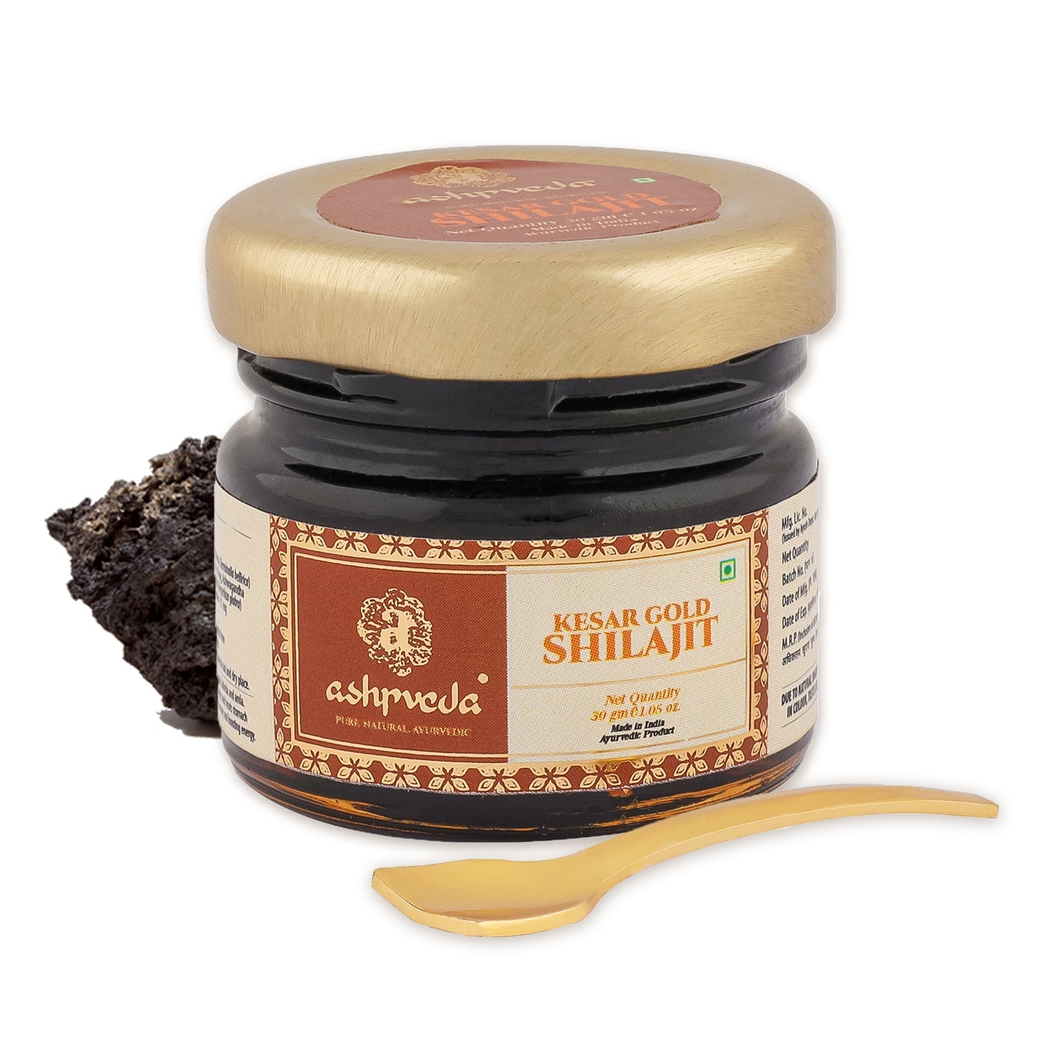 Ashpveda Kesar Gold Shilajit - 30 gms