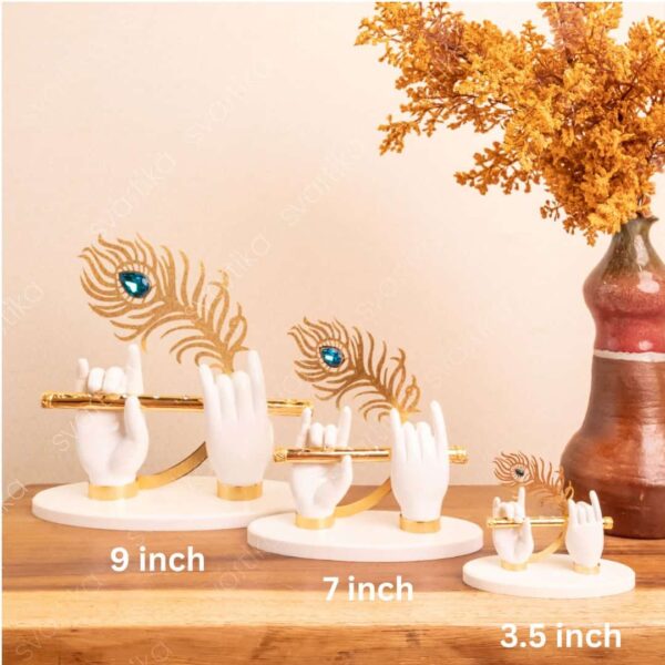 Svastika Krishnaji Divine Hands Idol