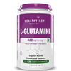 Healthyhey L Glutamine Capsules High Strength - 120 Capsules