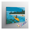 Eazy Arts Kayaking Adventure in Crystal Clear Waters Paint by Numbers Kit