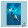 Eazy Arts Deep Sea Diving Adventure Paint by Numbers Kit