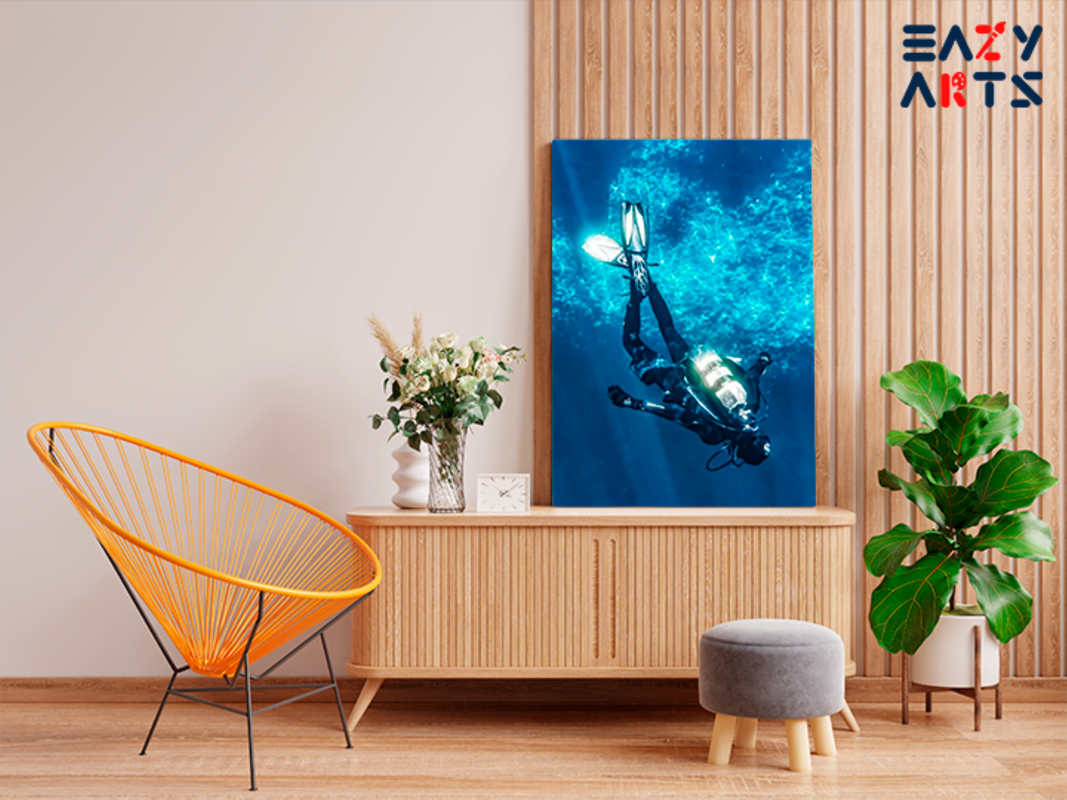 Deep Sea Diving Adventure Paint by Numbers Kit