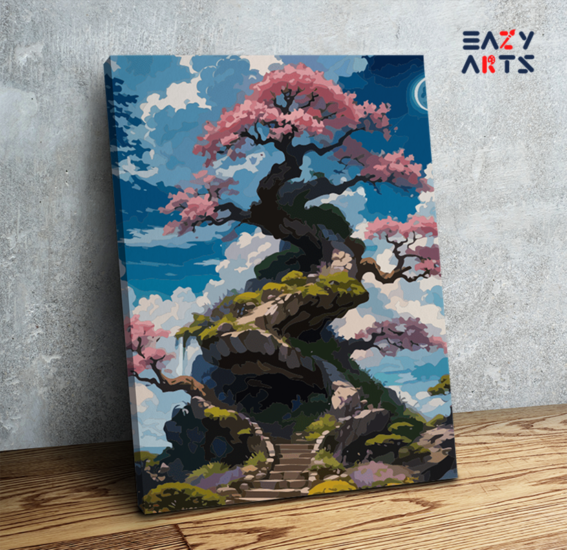 Enchanting Tree of Serenity Paint by Numbers Kit