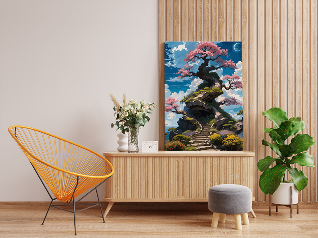 Enchanting Tree of Serenity Paint by Numbers Kit