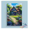 Eazy Arts Charming Cottage Garden Paint by Numbers Kit