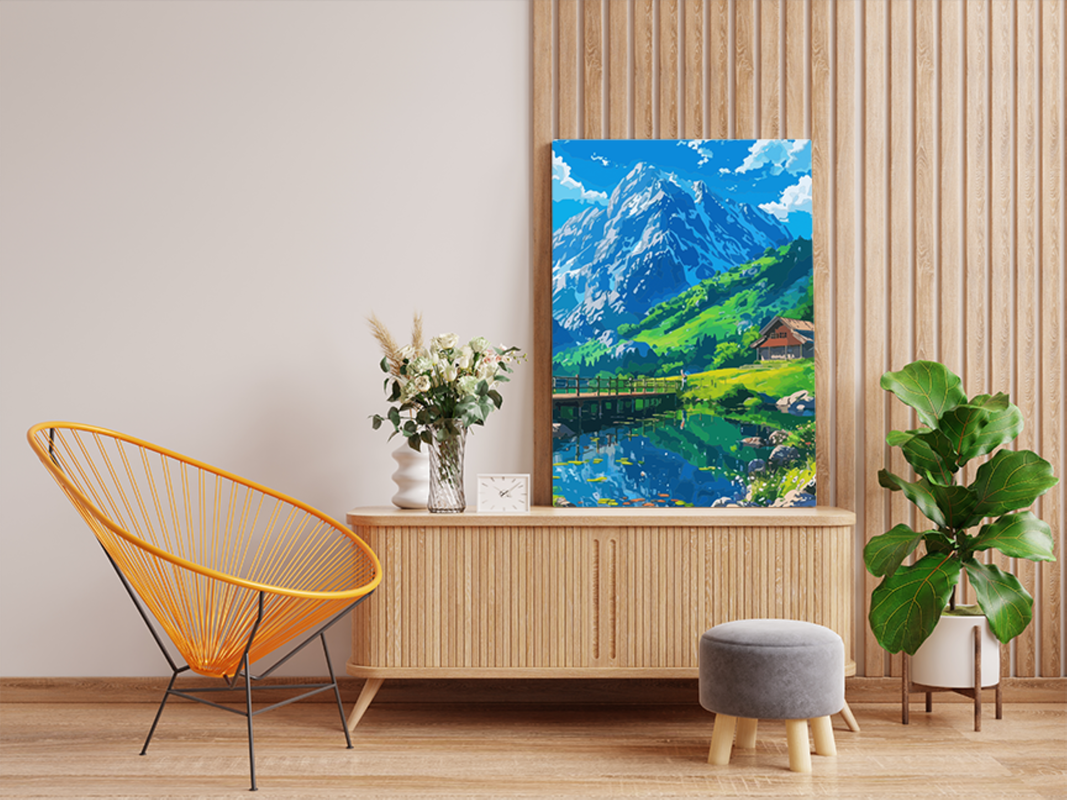 Alpine Serenity Paint by Numbers Kit