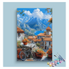 Eazy Arts Mediterranean Village Escape Paint by Numbers Kit