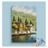 Eazy Arts Riverside Retreat Paint by Numbers Kit