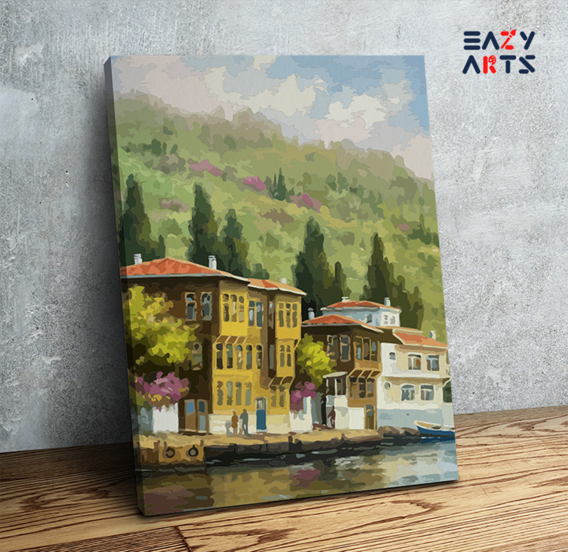 Riverside Retreat Paint by Numbers Kit