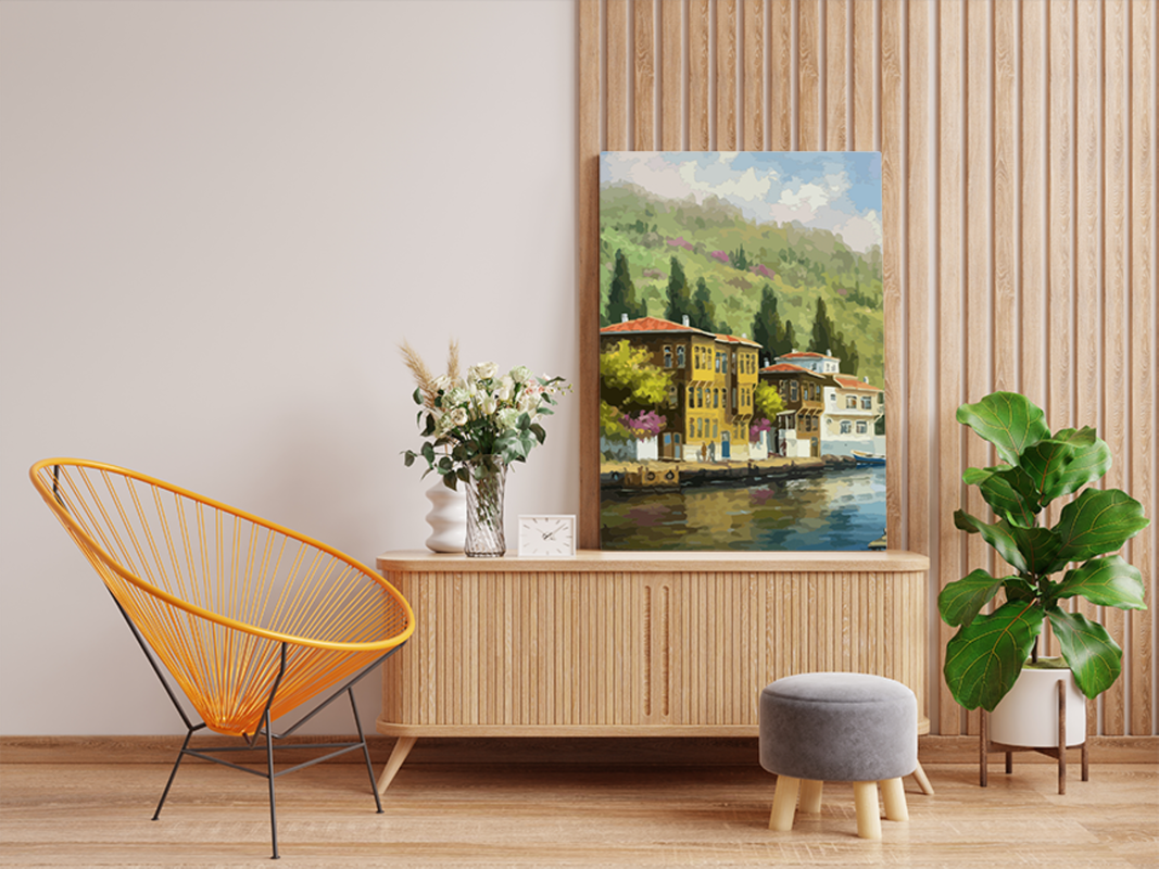 Riverside Retreat Paint by Numbers Kit