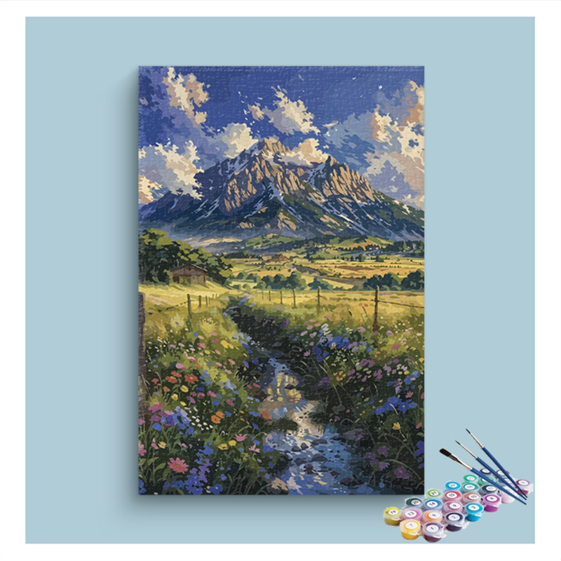 Mountain Valley Paint by Numbers Kit