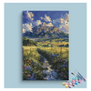 Eazy Arts Mountain Valley Paint by Numbers Kit