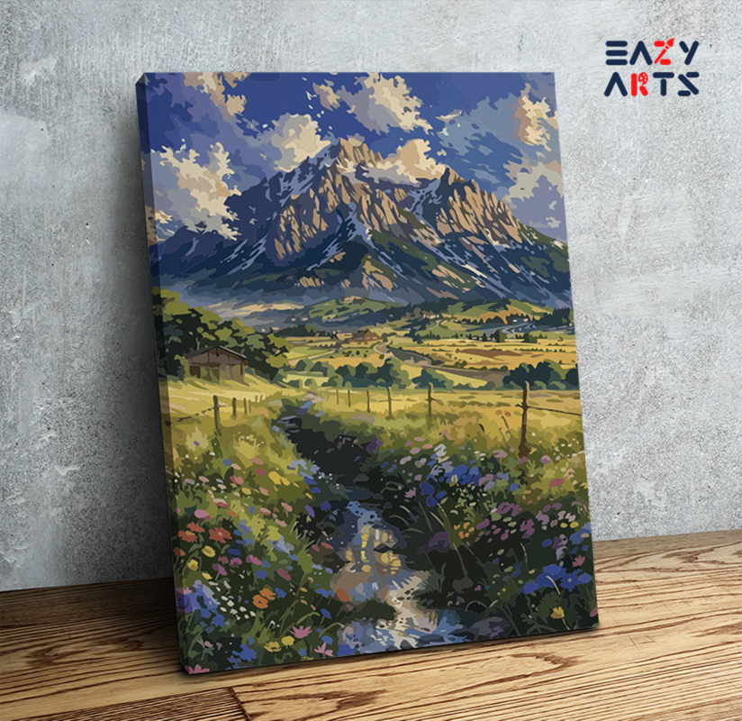 Mountain Valley Paint by Numbers Kit
