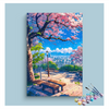 Eazy Arts Blossoming Park View Paint by Numbers Kit