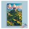 Eazy Arts Mountain Blossom Paint by Numbers Kit
