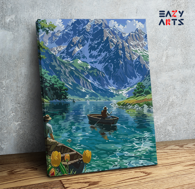 Serenity on the Lake Paint by Numbers Kit