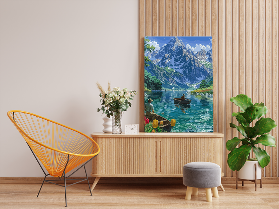 Serenity on the Lake Paint by Numbers Kit