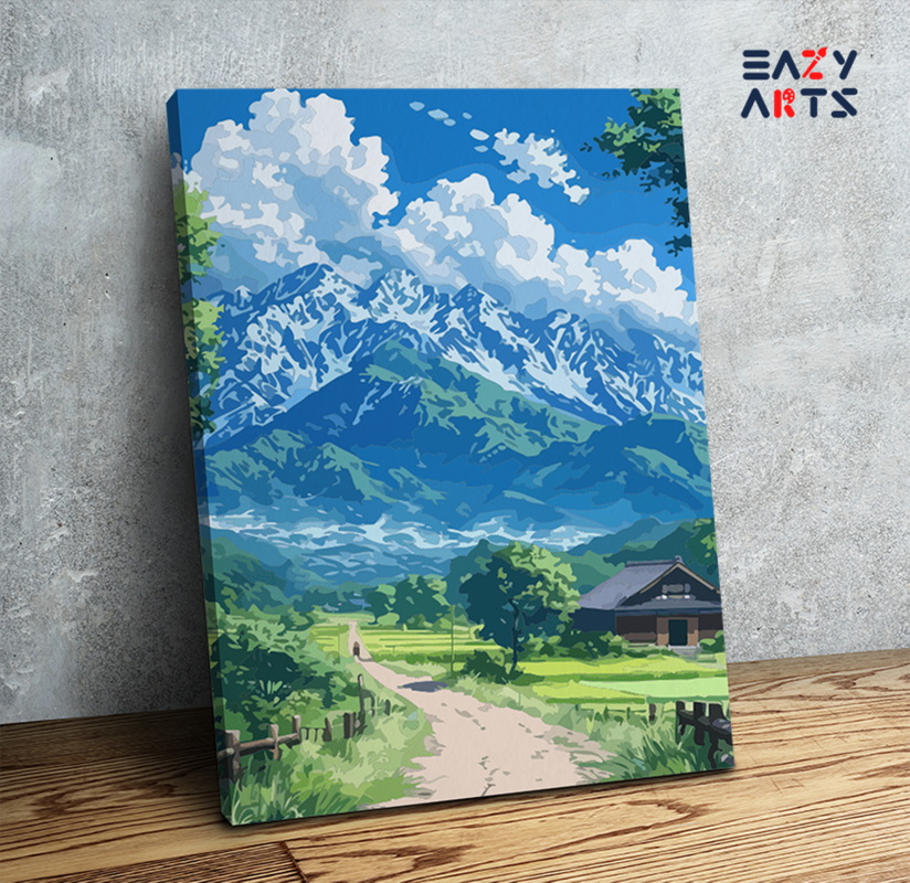 Countryside Path Paint by Numbers Ki