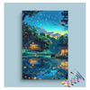 Eazy Arts Twilight by the Firefly Pond Paint by Numbers Kit